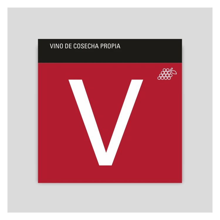 CN26 - Placa distintivo Guachinche - Vino de cosecha propia