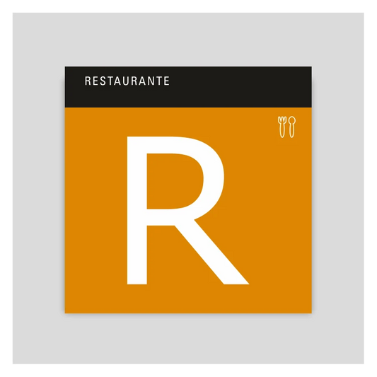 CN22 Placa distintivo - Restaurante - Canarias